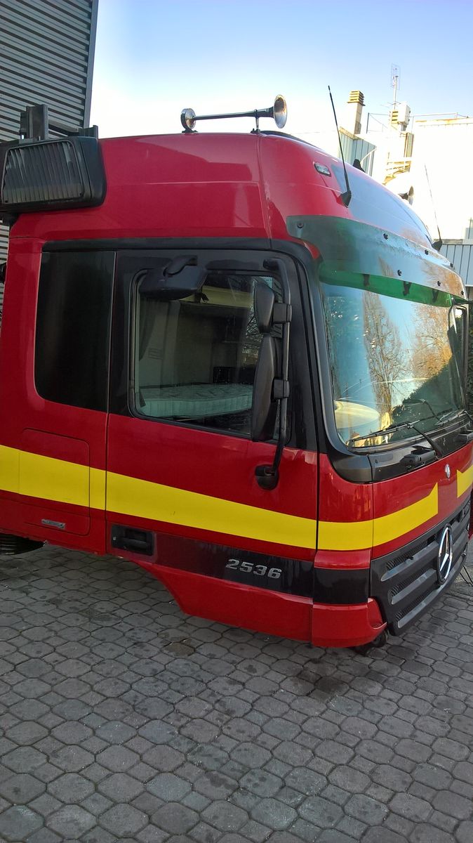 cabin MERCEDES-BENZ ACTROS " LS TYPE " EURO 4 EURO 5 MP2 for truck MERCEDES-BENZ ACTROS MEDIUM ROOF