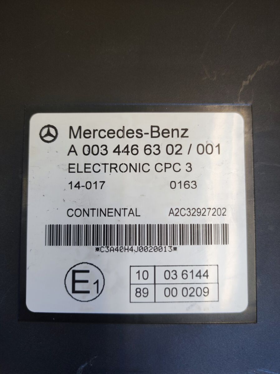 control unit Continental CPC3 for truck MERCEDES-BENZ ACTROS - AROCS - AXOR