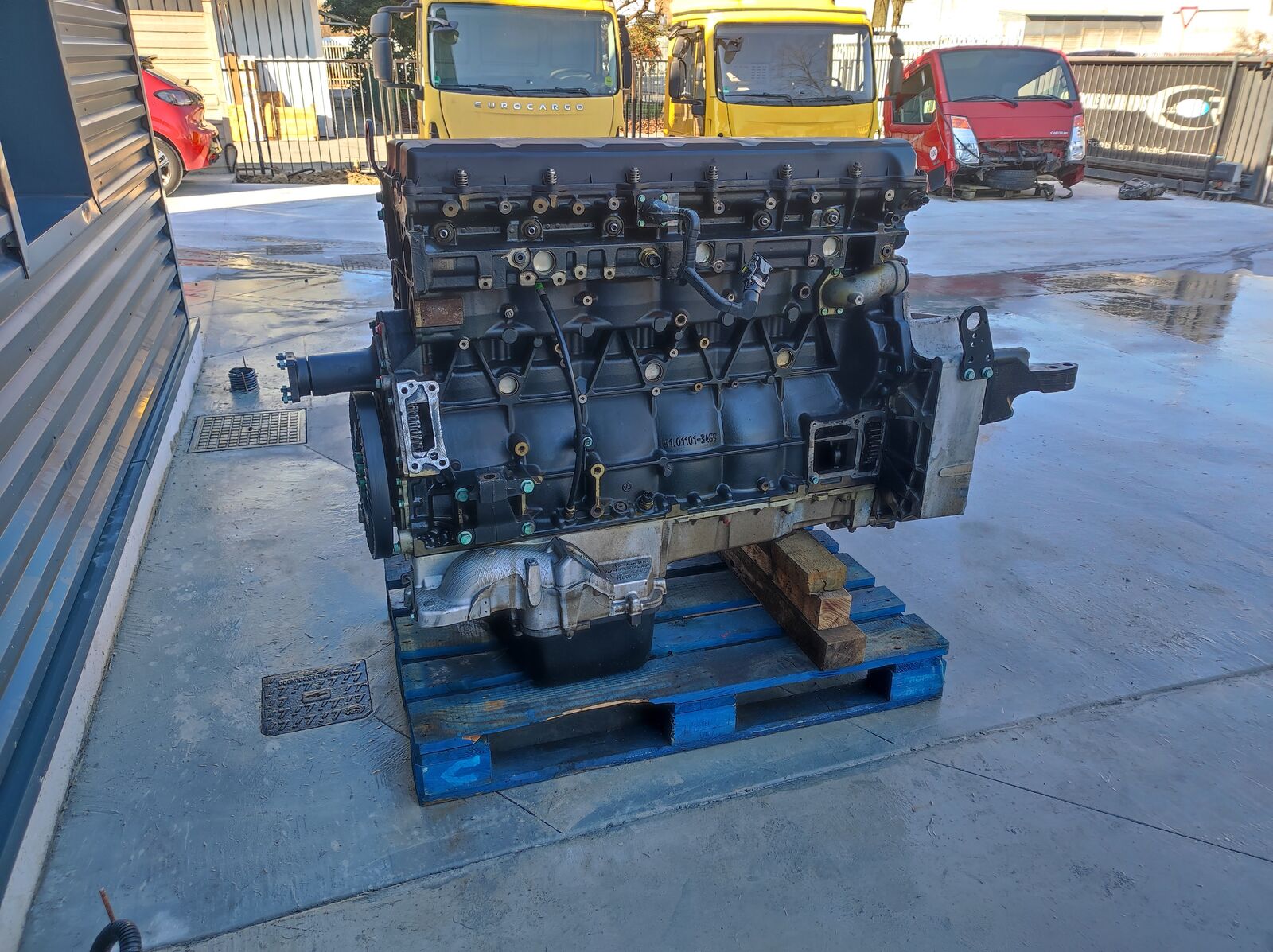 engine MAN Euro 6 D2676 LF79 - 470 hp for truck MAN TGX TGS E6 EURO 6