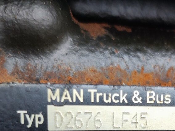 engine MAN Euro 6 D2676 LF45 - 480 hp for truck MAN TGS - TGX Euro 6