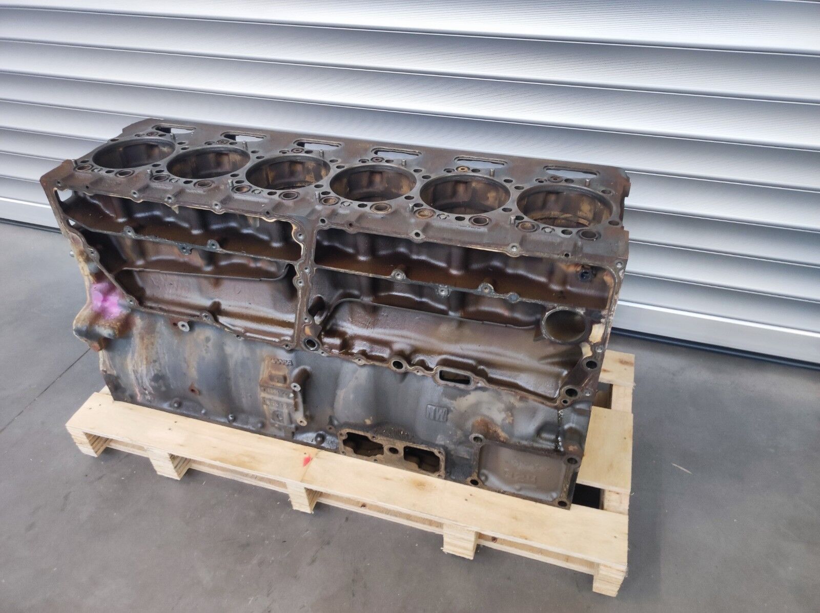 crankcase SCANIA DC13 EURO 6 XPI for truck tractor SCANIA R Series E6