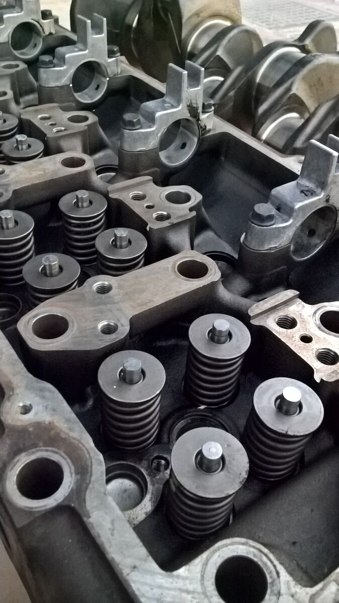cylinder head MAN Euro 6 TGS TGX D2676 for truck tractor MAN D2676