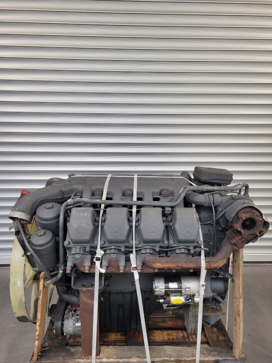 engine MERCEDES-BENZ OM502 V8 ACTROS MP3 EURO 5 for truck tractor MERCEDES-BENZ