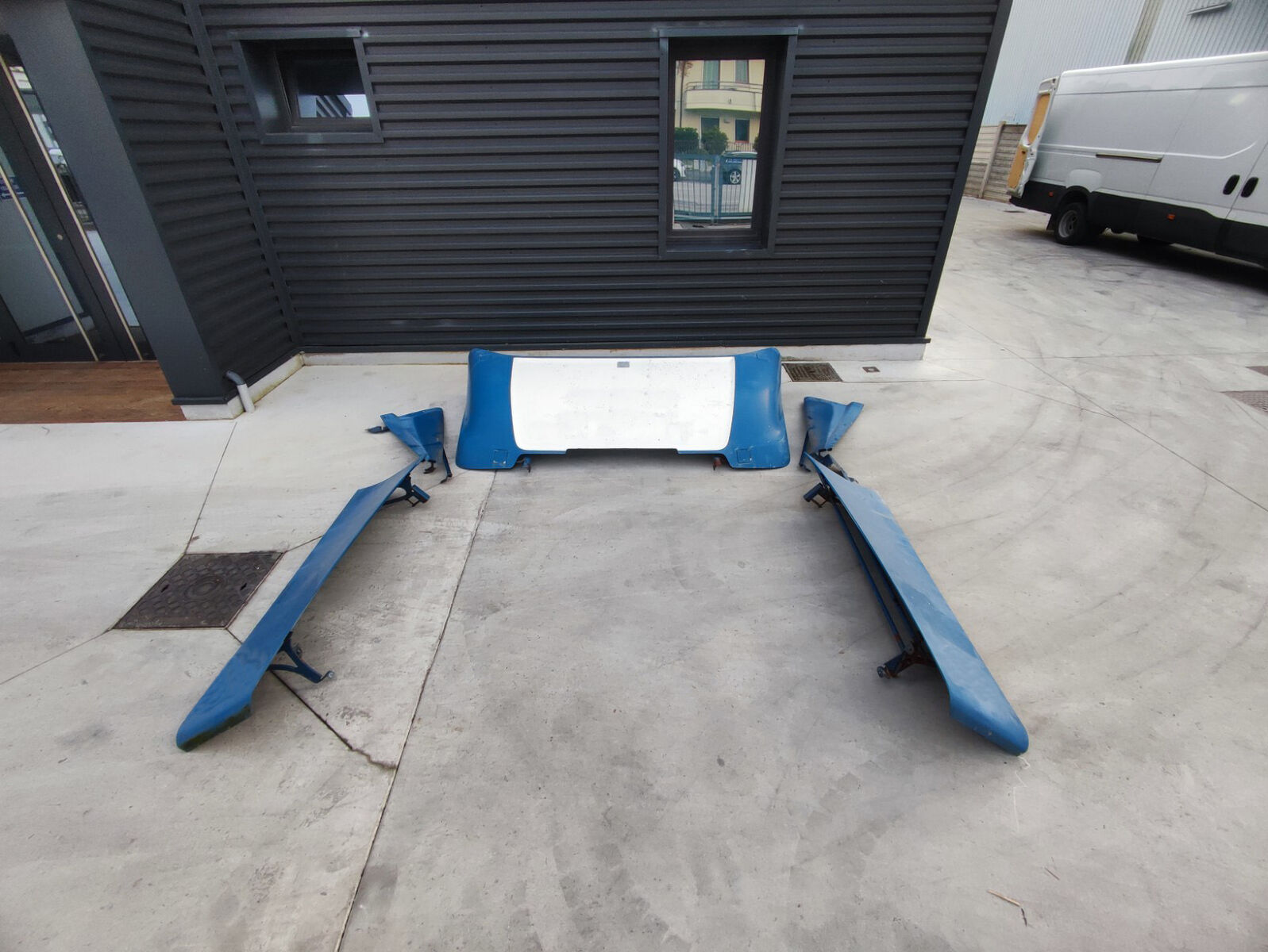 spoiler for truck tractor SCANIA CR14 CAB