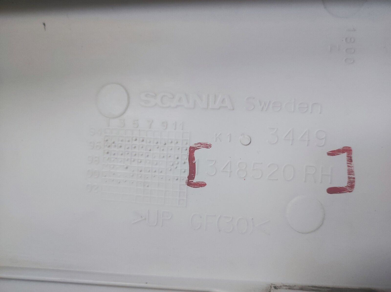 spoiler for truck SCANIA