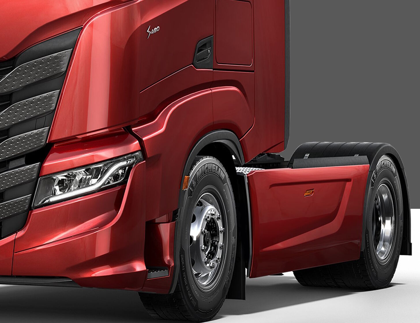 spoiler IVECO S WAY EURO 6 - ADBlue steps / scalini ADBlue for truck IVECO Stralis S-WAY 2020 -> Euro 6