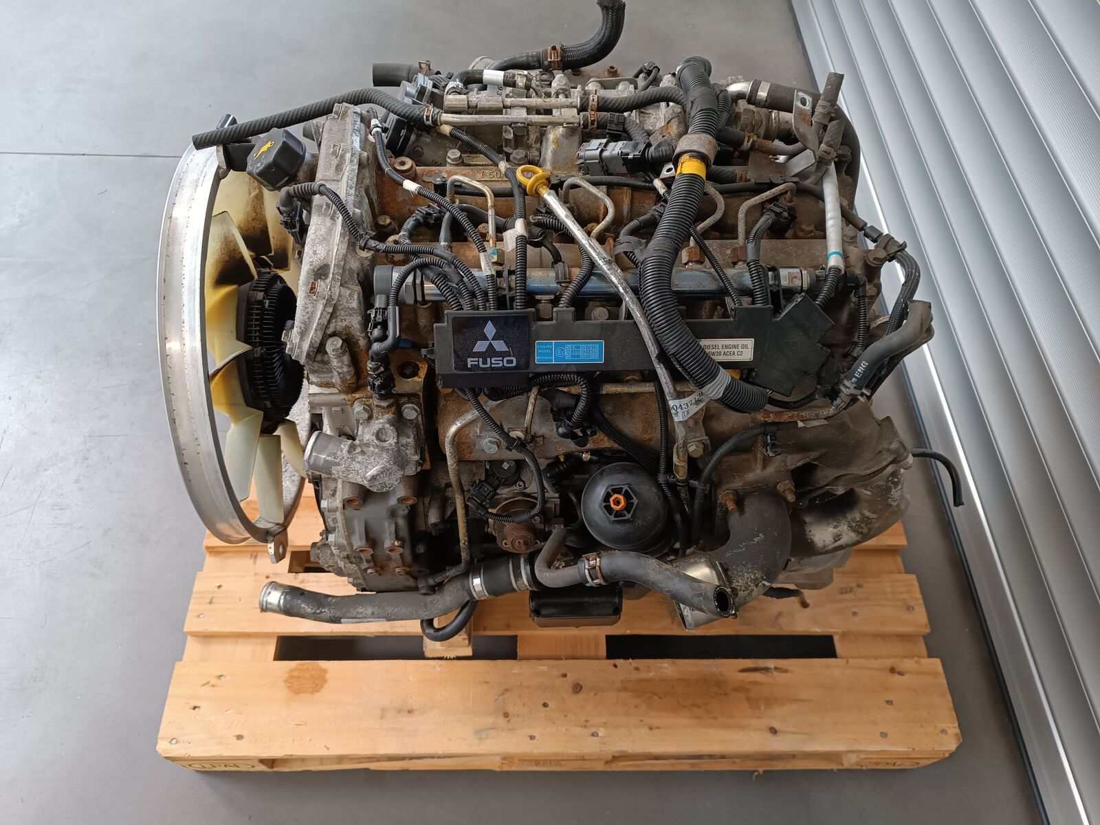engine MITSUBISHI CANTER FUSO 3.0 4P10 EURO 6 for truck Mitsubishi Fuso