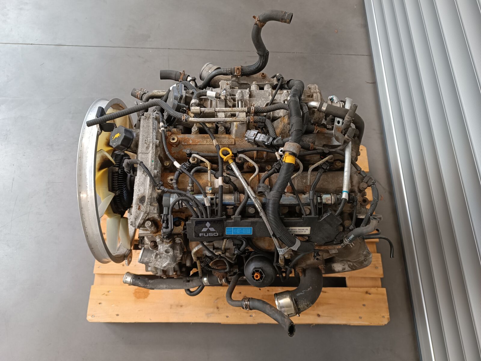 engine MITSUBISHI CANTER FUSO 3.0 4P10 EURO 6 for truck Mitsubishi Fuso