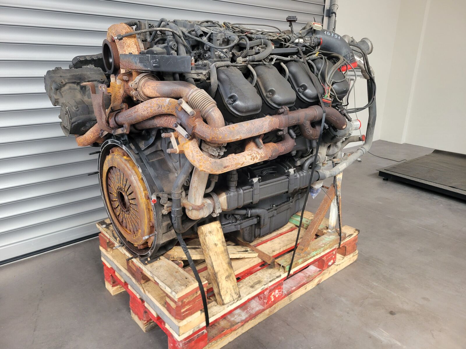engine SCANIA DC16 08 PDE 620 for truck tractor SCANIA